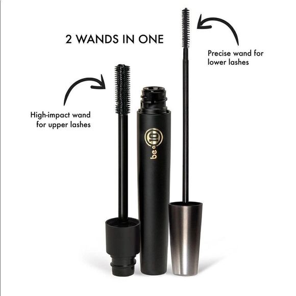 Be a 10 Be Separate Mascara two wands in one new in box in Be Solo Black - Picture 3 of 7